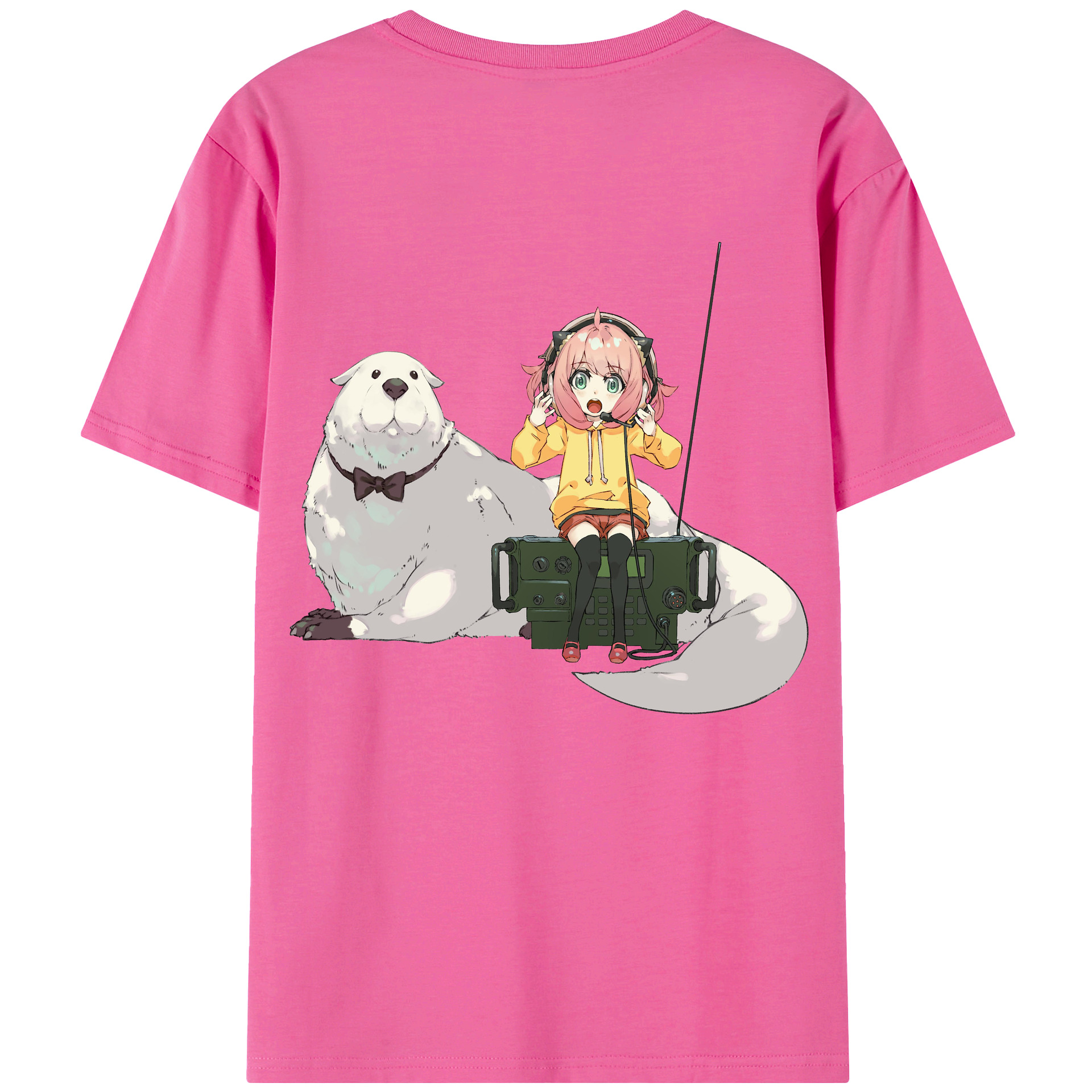 （画像用） SPY×FAMILY间谍家家酒 レディース半袖Tシャツ(バックプリント)